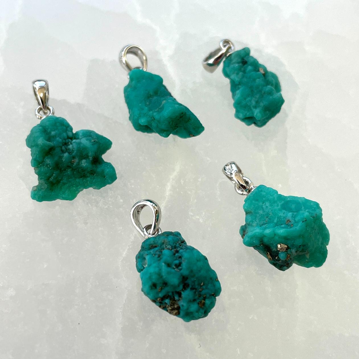 Turquoise AA Silver Pendant Turquoise AA Silver Pendant